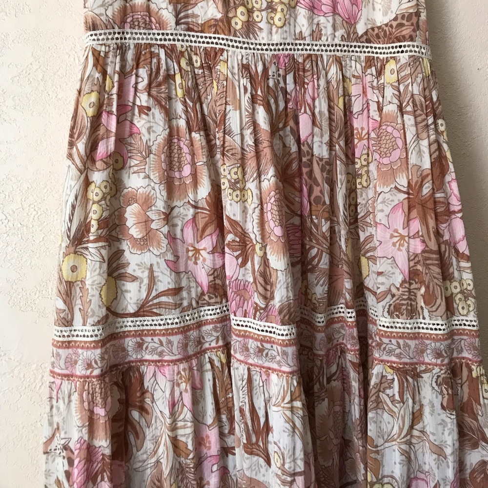 Spell & The Gypsy Collective Maxi Sundress Cream - Picture 5 of 16